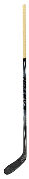 Kris Letangs Mid-2010s Pittsburgh Penguins Signed Easton Synergy HTX Game-Used Stick