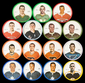 1968-69 Shirriff Hockey Coin Complete Set (176 Coins) - Includes All Short Prints!