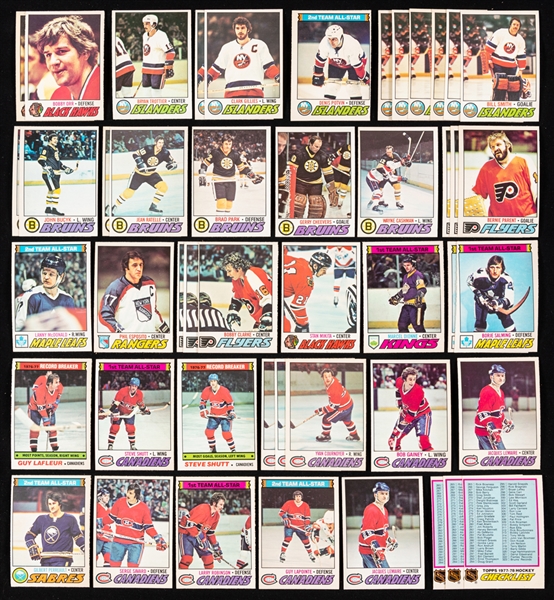 1977-78, 1978-79 and 1979-80 O-Pee-Chee Hockey Cards (2500+)