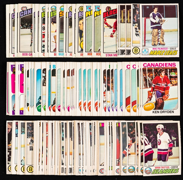 1975-76, 1976-77 and 1977-78 O-Pee-Chee Hockey Cards (2200+)