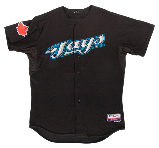 Kyle Drabeks 2011 Toronto Blue Jays Game-Worn Third Jersey 