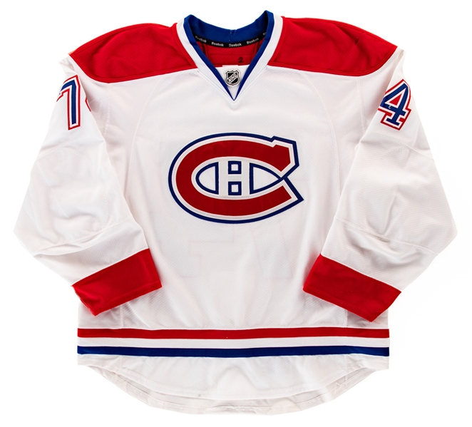 Alexei Emelins 2012-13 Montreal Canadiens Game-Worn Jersey with Team LOA