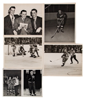 Gordie Howe and Others Vintage and Modern Hockey Photos (100+)