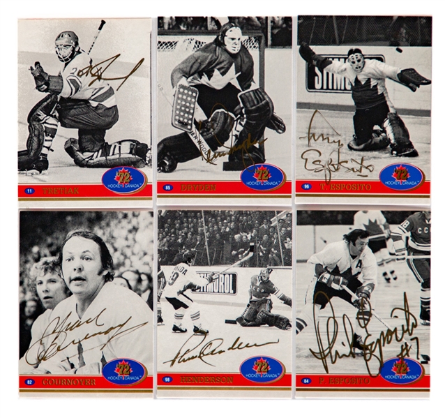 1972 Canada-Russia Series Team Canada Signed “Future Trends” Limited-Edition 36-Card Set with Original Album