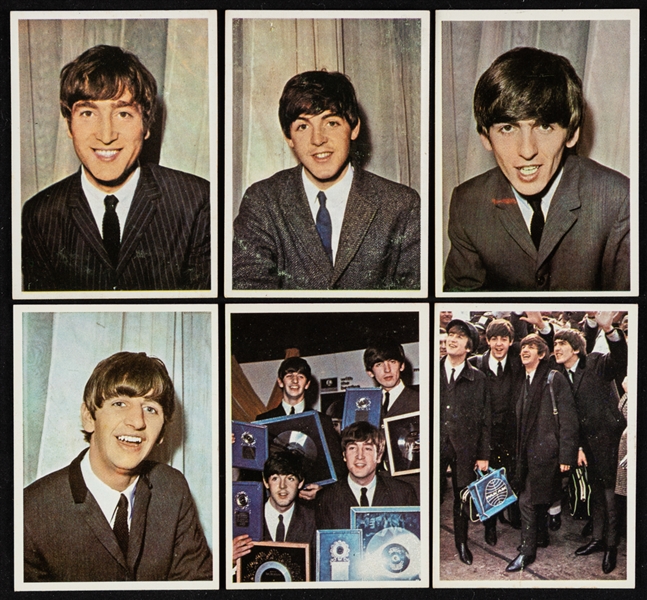 1964 Topps Beatles Color Complete 64-Card Set