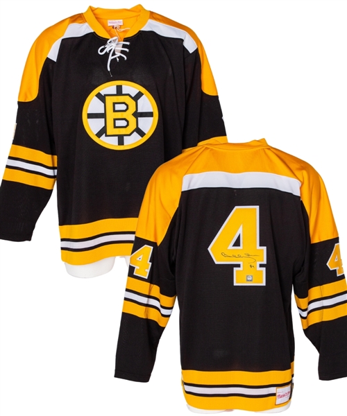 Bobby Orr Signed Mitchell & Ness Boston Bruins Jersey from GNR 