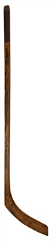Turn-of-the-Century Spalding Shamrock One-Piece Hockey Stick