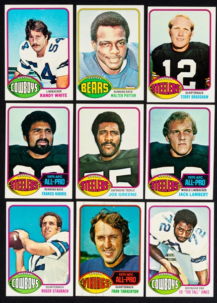 1976 Topps Football Complete 528-Card Set