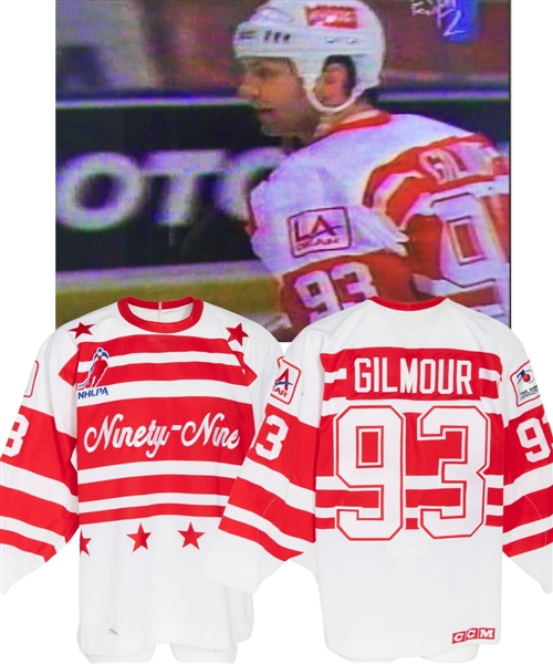 Doug Gilmours 1994 "Ninety-Nine Tour" Game-Worn Jersey - Video-Matched!