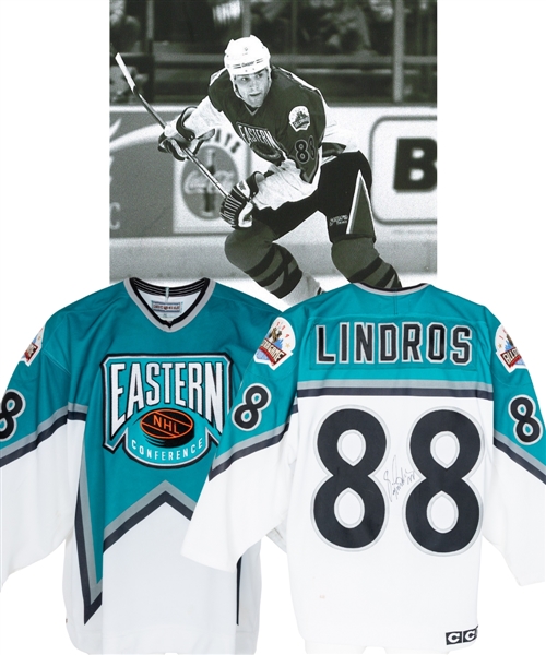 Eric Lindros 1994 NHL All-Star Game Eastern Conference Signed Game-Worn Jersey