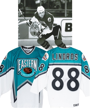 Eric Lindros 1994 NHL All-Star Game Eastern Conference Signed Game-Worn Jersey