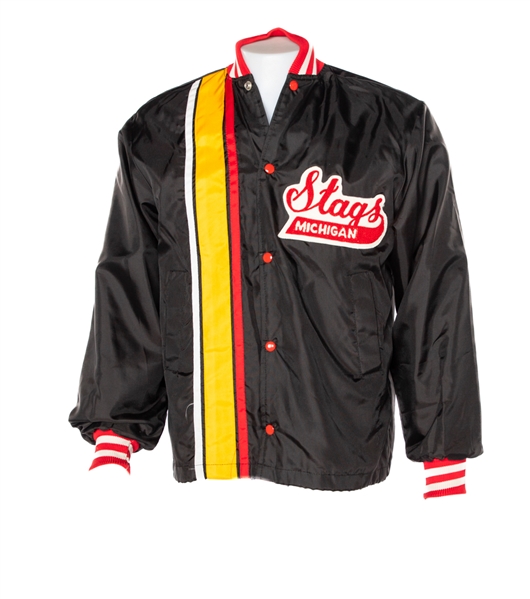 Vintage 1974-75 WHA Michigan Stags Jacket 