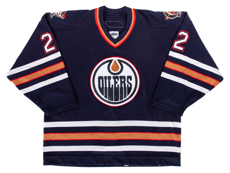 Rem Murrays 2005-06 Edmonton Oilers Regular Season and Stanley Cup Playoffs Game-Worn Jersey