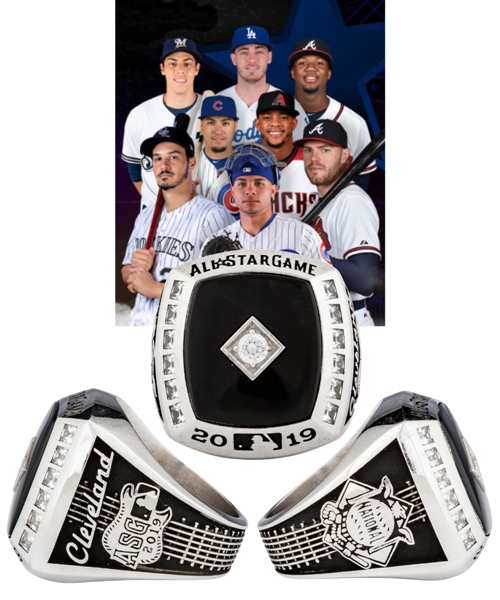 2019 MLB All-Star Game National League Sterling Silver Ring in Original Box