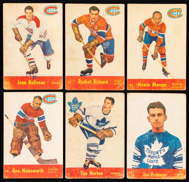 1955-56 Parkhurst Hockey Cards Starter Set (44/79)