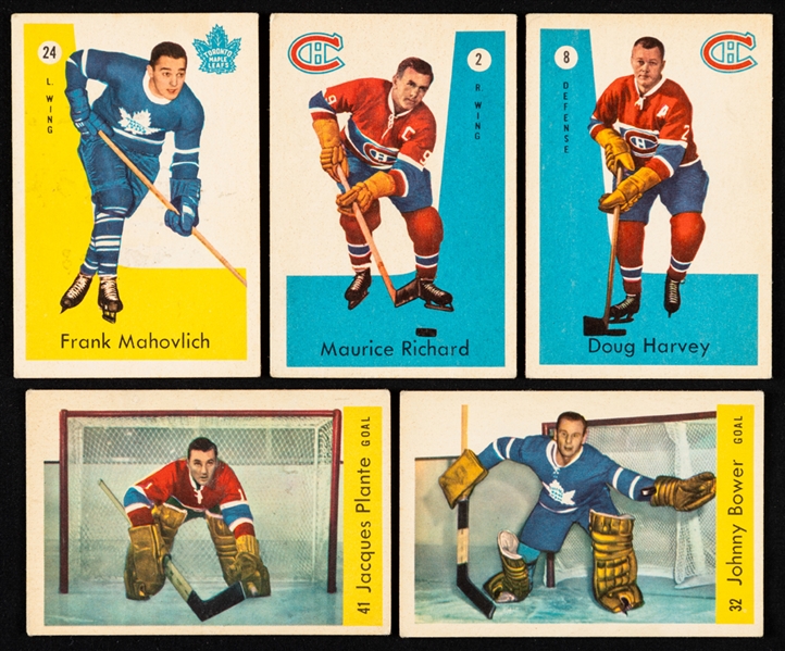 1959-60 Parkhurst Hockey Cards Starter Set (43/50)