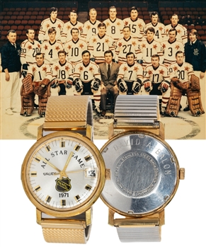 Dave Balons 1971 NHL All-Star Game Gruen Watch from His Personal Collection with LOA