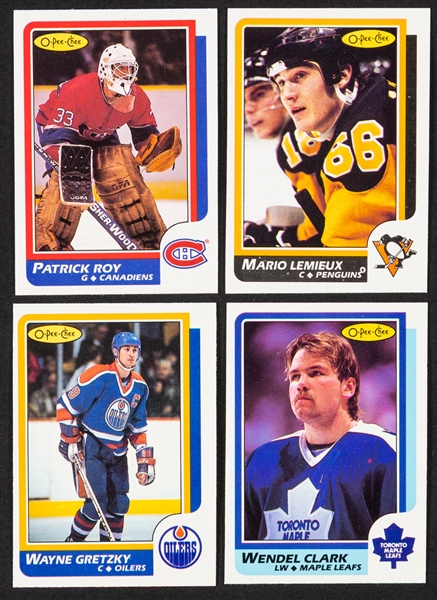 1986-87 O-Pee-Chee Hockey Complete 264-Card Set