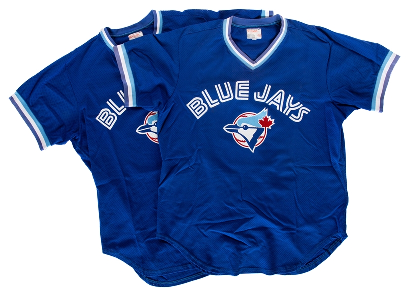 Toronto Blue Jays Early-to-Mid-1990s Batting Practice/Spring Training Game-Worn Jersey Collection of 2