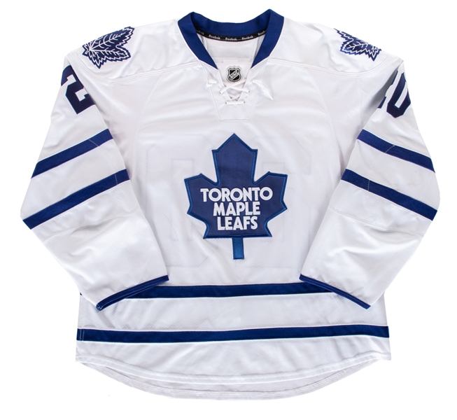 David Booths 2014-15 Toronto Maple Leafs Game-Worn Jersey with Team COA