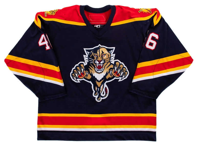 David Booth’s 2006-07 Florida Panthers Game-Worn Rookie Season Jersey with MeiGray LOA - Photo-Matched!