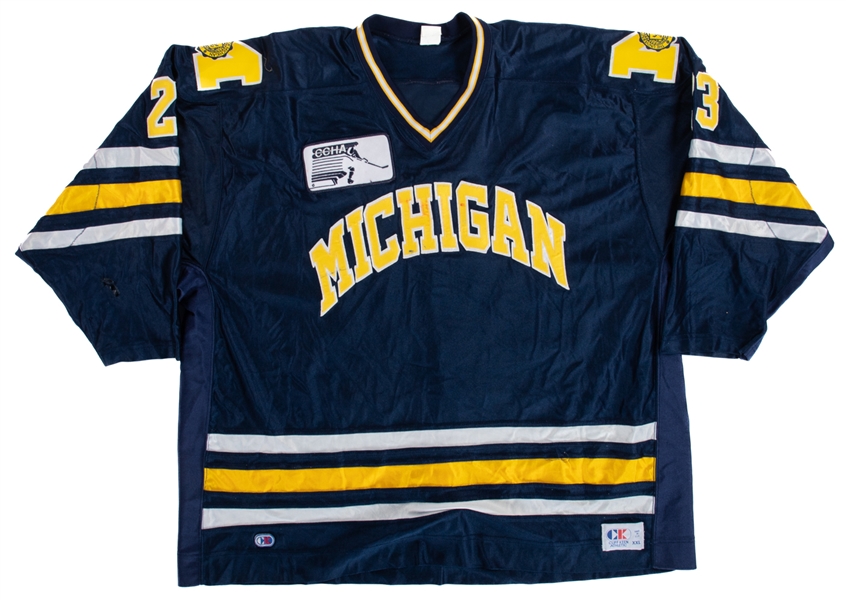 Tim Hogan’s Circa 1993 Michigan Wolverines Game-Worn Jersey