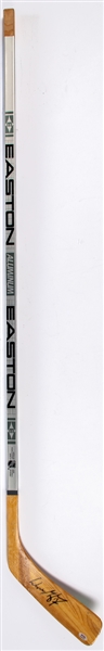 Wayne Gretzky Signed Early-to-Mid-1990s Easton Aluminum "Wayne Gretzky Signature Model" Stick with PSA LOA