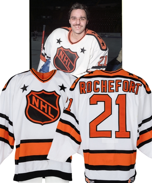 Normand Rocheforts 1987 Rendez-Vous 87 NHL All-Stars Game-Worn Jersey - Photo-Matched!