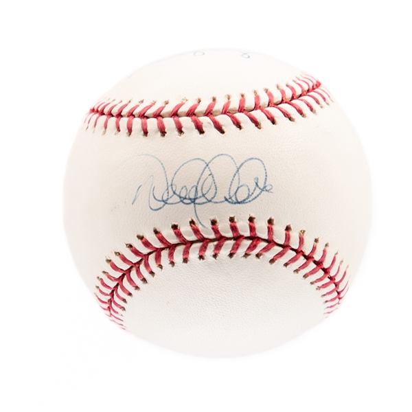 Derek Jeter and Alex Rodriguez Dual-Signed Official MLB Selig Baseball with Steiner COA