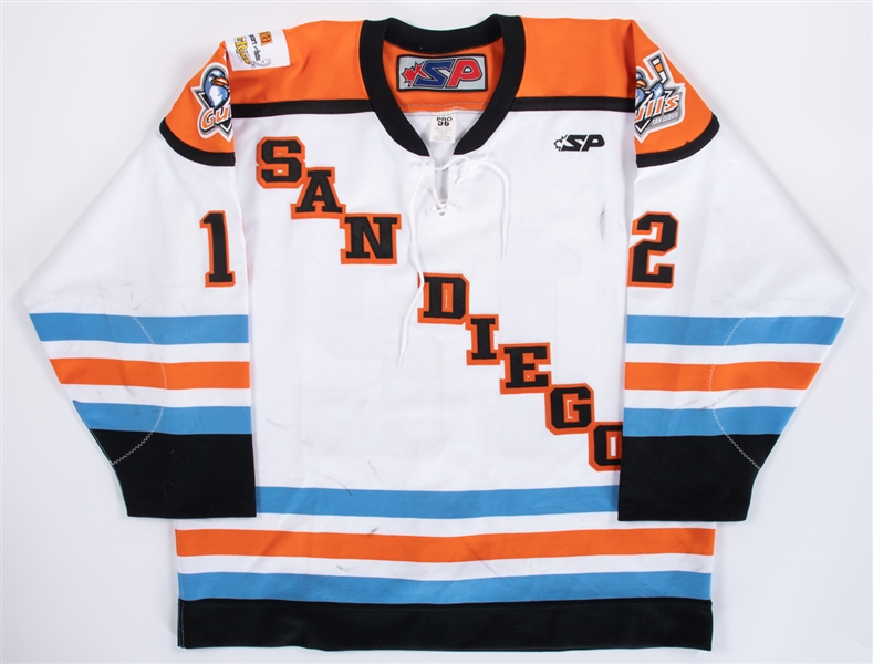 Billy Tibbetts 2003-04 ECHL San Diego Gulls Game-Worn Jersey