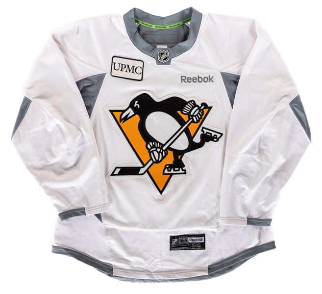 Zach Aston-Reese’s 2017 Pittsburgh Penguins Development Camp-Worn Jersey with Team LOA