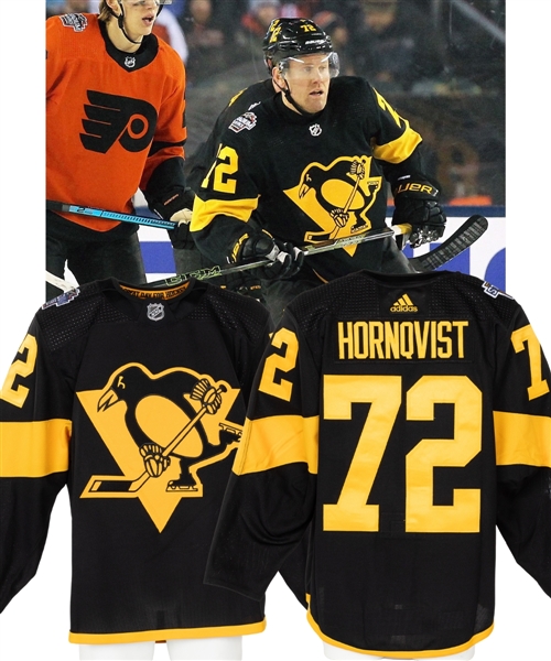 Patric Hornqvists 2019 NHL Stadium Series Pittsburgh Penguins Game-Worn First Period Jersey - Fanatics Authenticated!