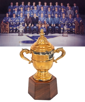 Ron Andersons 1969-70 St. Louis Blues Clarence Campbell Bowl Trophy (11")