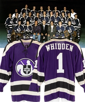 Bob Whiddens 1972-73 WHA Cleveland Crusaders Inaugural Season Game-Worn Jersey