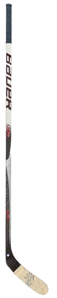 Nicklas Backstroms Late-2000s/Early-2010s Washington Capitals Signed Bauer Vapor Game-Used Stick From the Personal Collection of Carey Price - Classic Auctions LOA and Frameworth COA 