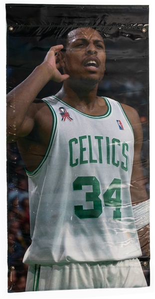 Boston Celtics 2003 NBA Playoffs Paul Pierce Banner (30" x 59")