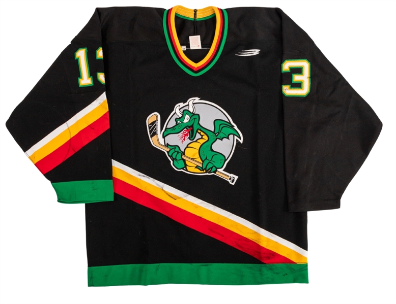 Grigorijs Pantelejevs 1997-98 IHL San Antonio Dragons Game-Worn Jersey 