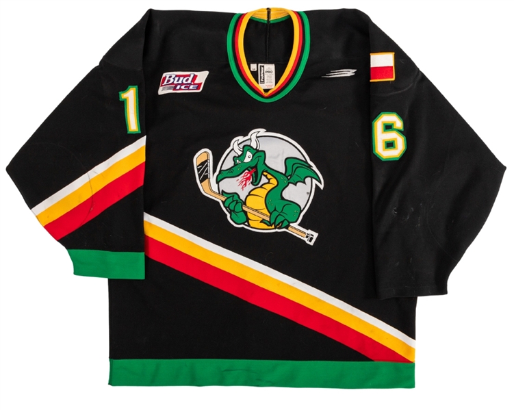 Todd Reirdens 1996-97 IHL San Antonio Dragons Game-Worn Jersey 