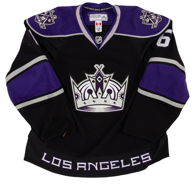 Brad Stuarts 2007-08 Los Angeles Kings Game-Worn Jersey - Photo-Matched!