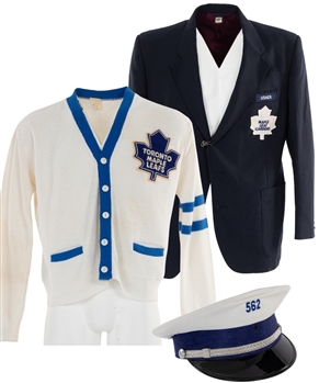 Vintage Maple Leaf Gardens Ushers Jacket, Cardigan and Hat 