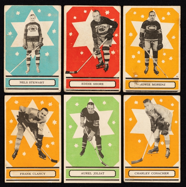 1933-34 O-Pee-Chee V304 Series "A" Hockey Complete 48-Card Set with Album and 1933-34 O-Pee-Chee V304 Series "B" Near Complete Card Set (19/24) 