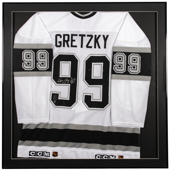 Wayne Gretzky Signed 1993-94 Los Angeles Kings Framed Jersey with WGA COA (36" x 36")