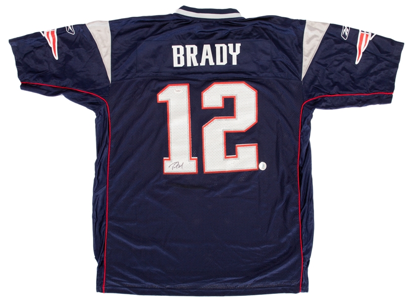 Tom Brady Signed New England Patriots Jersey with JSA LOA 