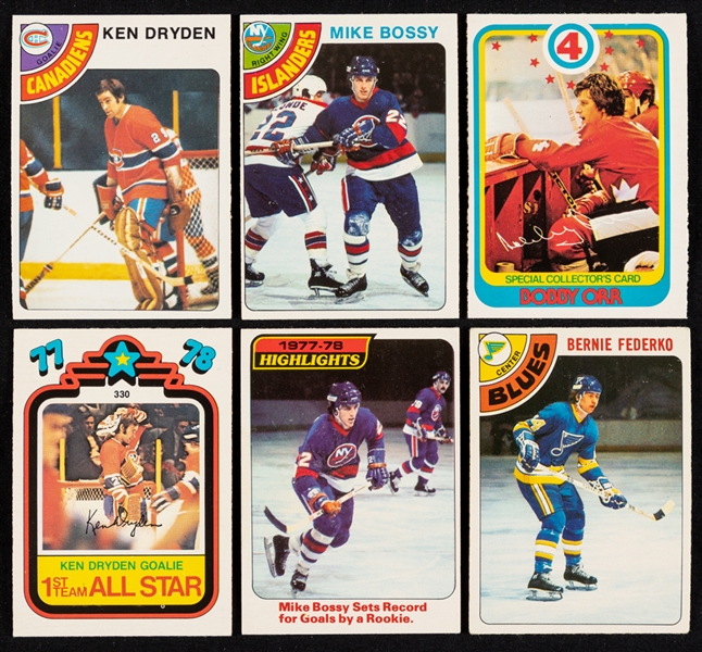 1977-78 and 1978-79 O-Pee-Chee Hockey Complete 396-Card Sets