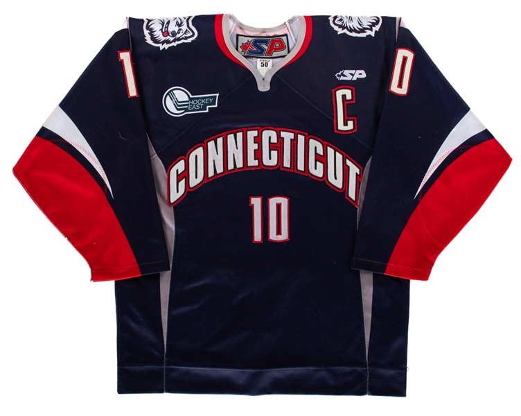 Amy Hollstein’s 2009-10 NCAA University of Connecticut Huskies Game-Worn Captains Jersey