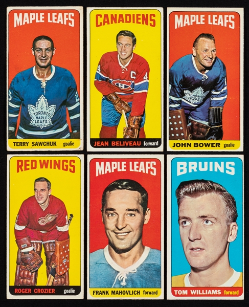 1964-65 Topps Tall Boys Hockey Cards Starter Set (92/110)