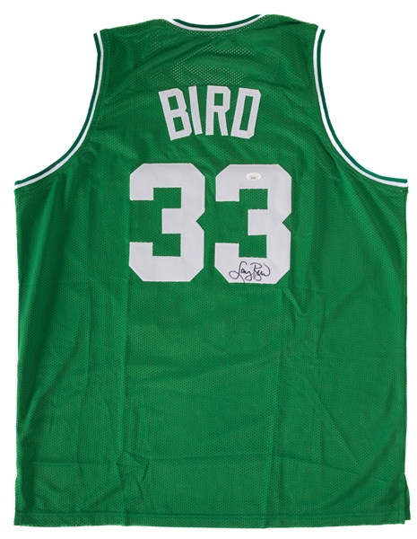 Larry Bird Signed Boston Celtics Jersey with JSA Basic Cert