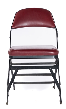 Original Montreal Forum Single Red Folding Chair/Seat - Floor Seat Used For Concerts!