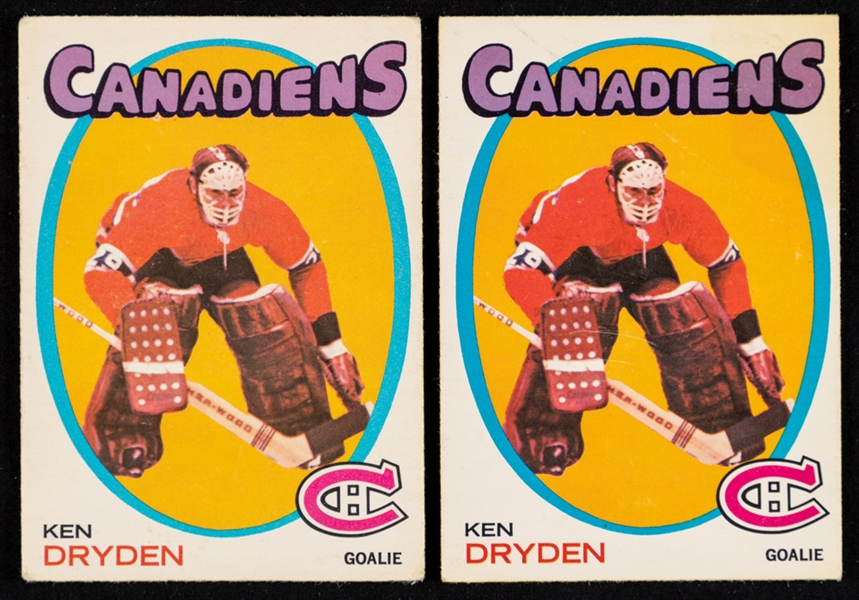 1971-72 O-Pee-Chee Hockey Cards #45 HOFer Ken Dryden Rookie (2)