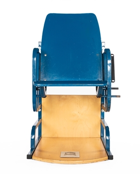 Maple Leaf Gardens Single Blue Seat with Base